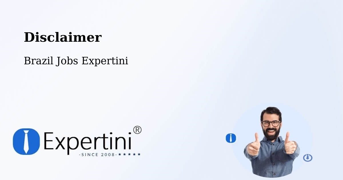 Disclaimer – Ângulo - Brazil Jobs Expertini